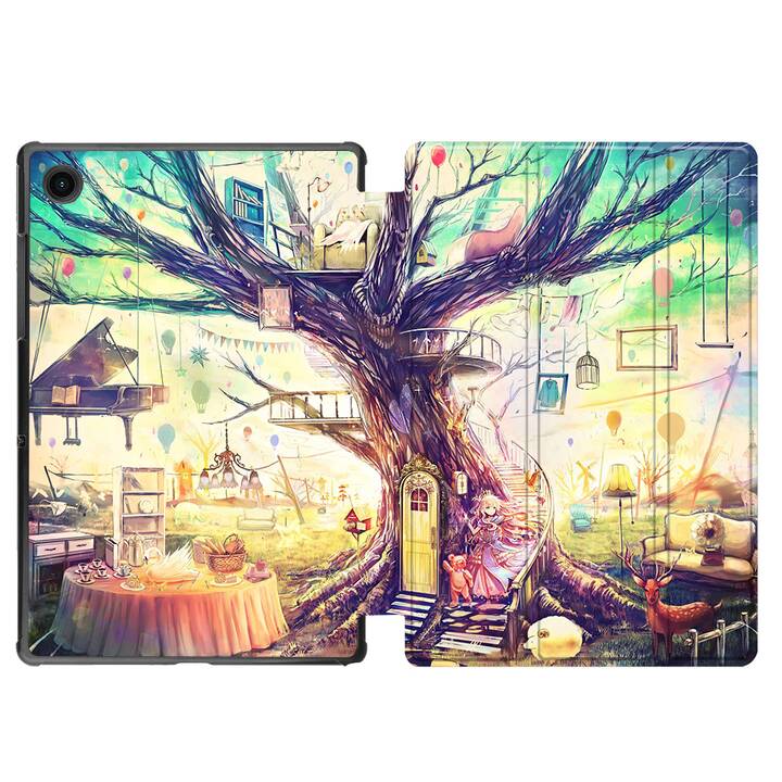 EG coque pour Samsung Galaxy Tab A8 10.5" (2021) - l'animation - multicolore