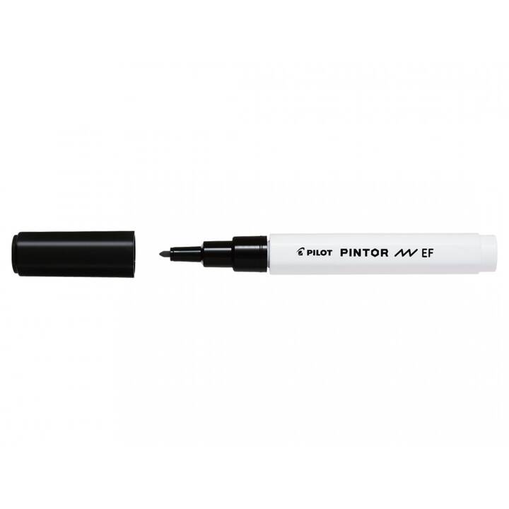 PILOT PEN Marqueur permanent Pintor (Noir, 1 pièce)