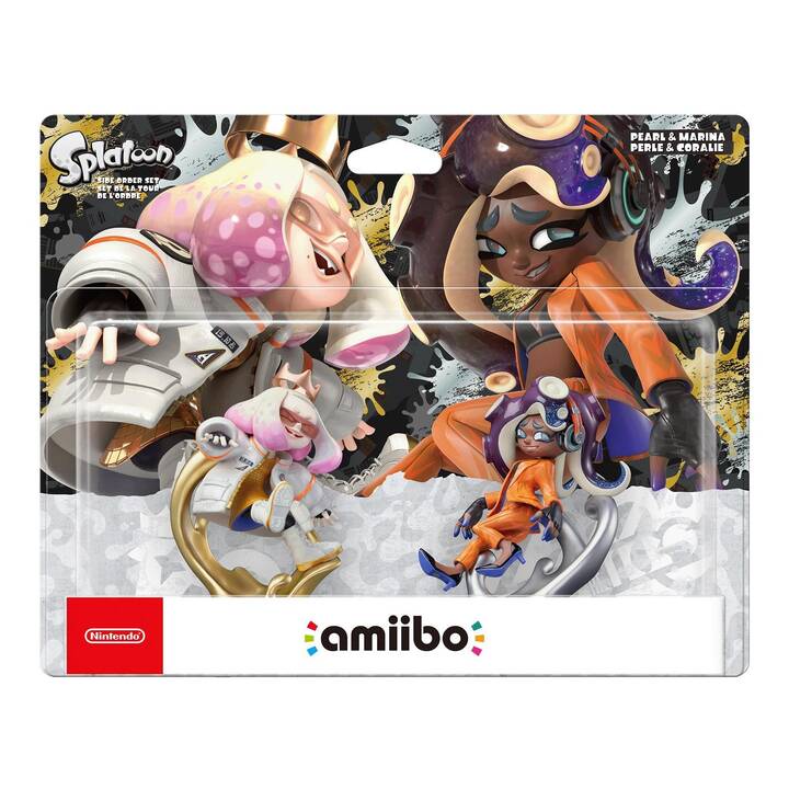 NINTENDO Amiibo Splatoon 3 - Ruf zur Ordnung-Set (Perla & Marina) Figuren (Nintendo Switch, Mehrfarbig)