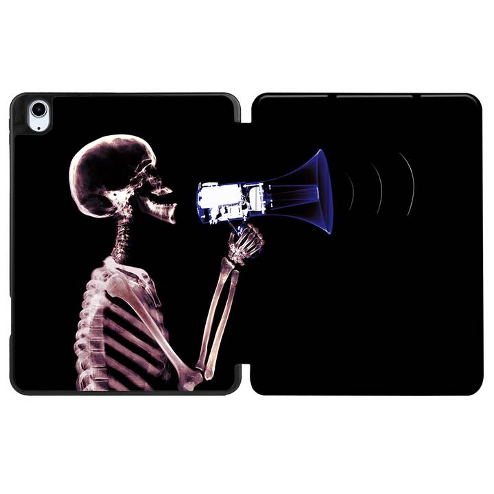 EG coque pour iPad Air 10.9" (2022) 5e génération - noir - squelette