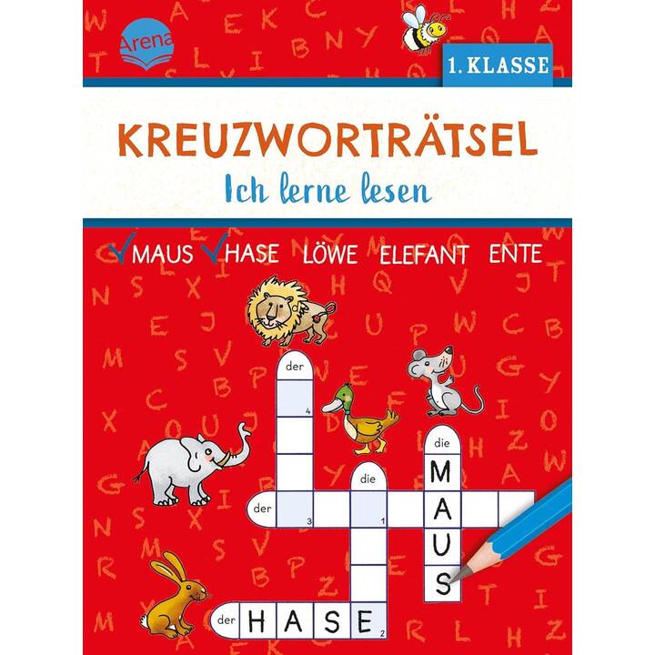 Kreuzworträtsel. Ich lerne lesen