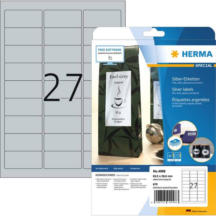 HERMA Special (29.6 x 63.5 mm)