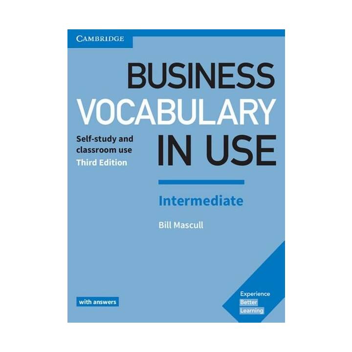 Business Vocabulary in Use: Intermediate Third edition. Wortschatzbuch + Lösungen