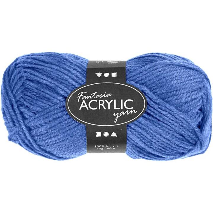 CREATIV COMPANY Wolle (50 g, Dunkelblau, Blau)