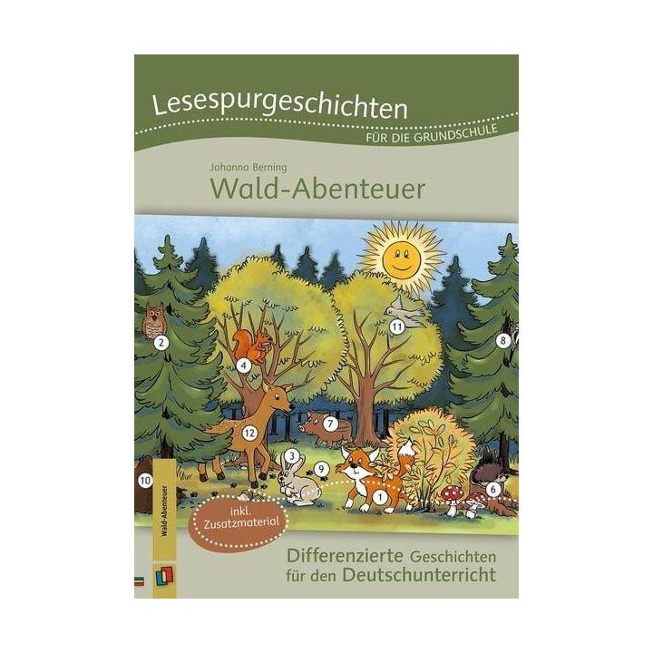 Lesespurgeschichten für die Grundschule - Wald-Abenteuer