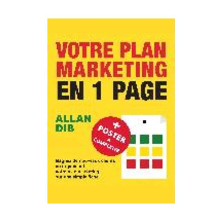 PACK Votre plan Marketing en une page + Poster