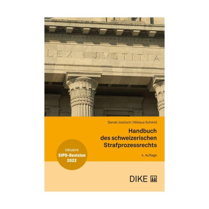 Handbuch des schweizerischen Strafprozessrechts