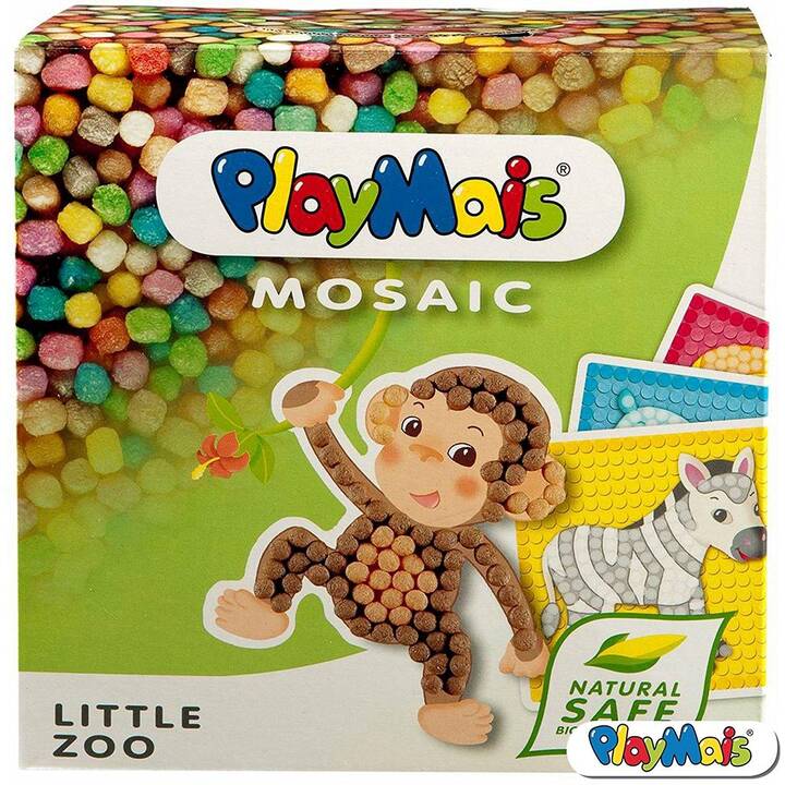PLAYMAIS Zoo Bastelmaterial-Box (Dekorieren)