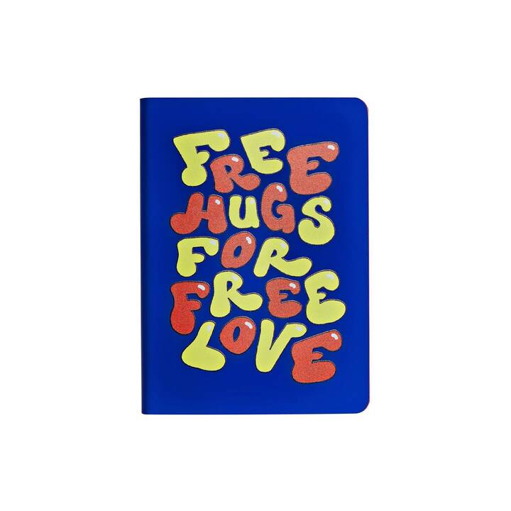 NUUNA Taccuini Grapgic S Free Hugs (10.8 cm x 15 cm, Punti)