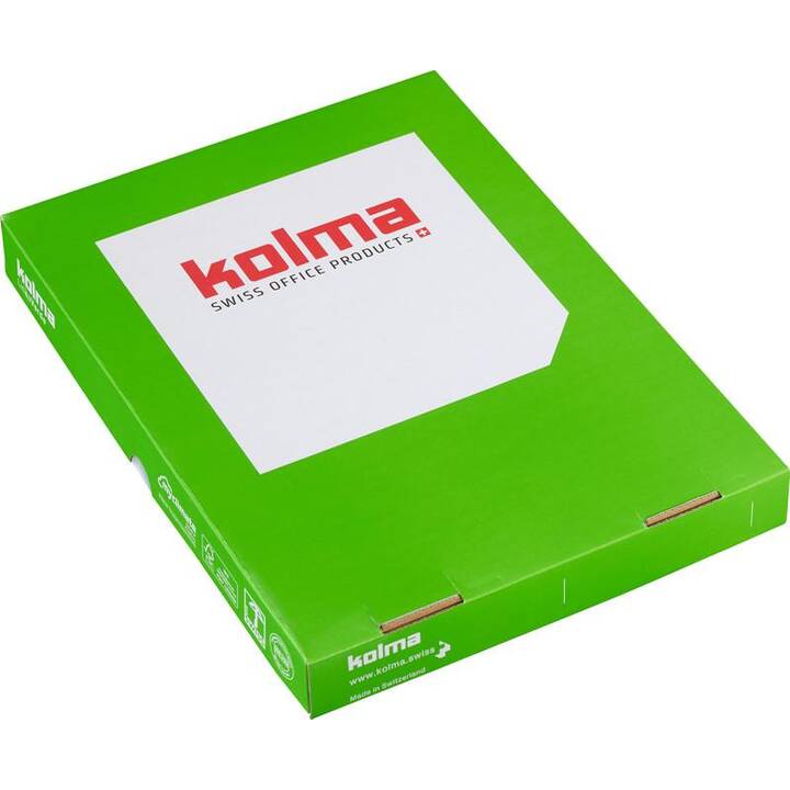 KOLMA RACER Dossiers chemises LineaVerde (Vert, A4, 100 pièce)
