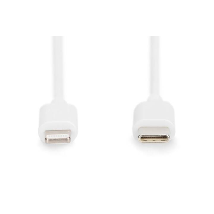 ASSMANN ELECTRONIC Kabel (USB Typ C, USB Typ A, Lightning, 2 m)