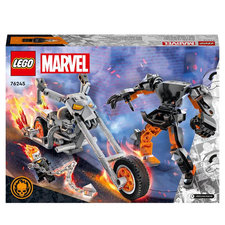LEGO Marvel Super Heroes Mech e Moto di Ghost Rider (76245)