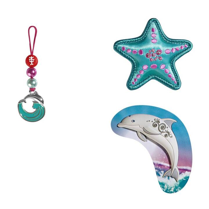 STEP BY STEP Applicazione magnetica Dolphin Lana (Multicolore)