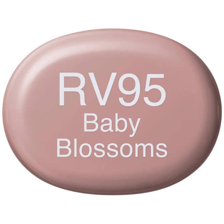 COPIC Marqueur de graphique Sketch RV95 Baby Blossoms (Rose clair, 1 pièce)