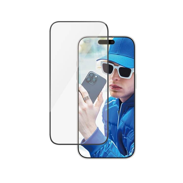 PANZERGLASS Vetro protettivo da schermo Ultra Wide Fit (iPhone 16 Pro, 1 pezzo)