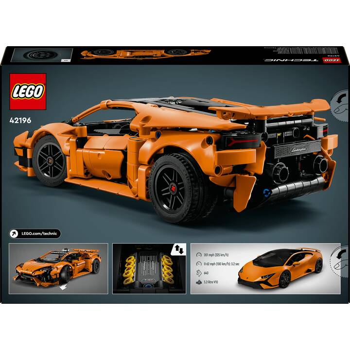 LEGO Technic Lamborghini Huracán Tecnica Arancione (42196)