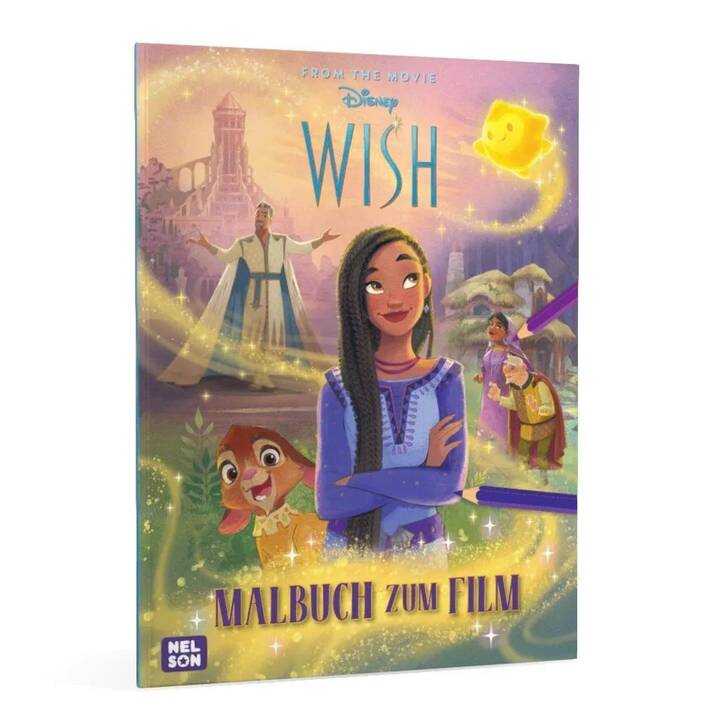 NELSON VERLAG Disney Wish: Malbuch zum Film
