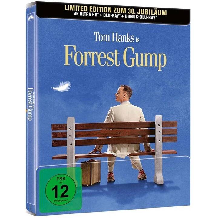 Forrest Gump (4K Ultra HD, Steelbook, DE, EN)