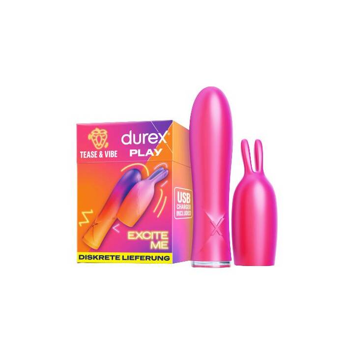 DUREX Mini vibrateur Play Tease & Vibe 2 in 1