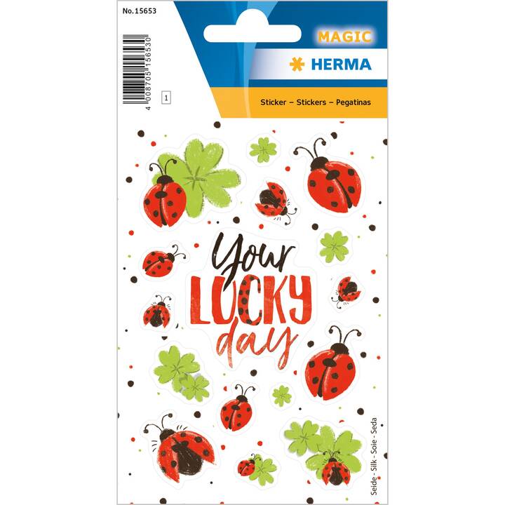 HERMA Autoadesivo Your Lucky Day (Lamelle, Coccinella, 16 pezzo)