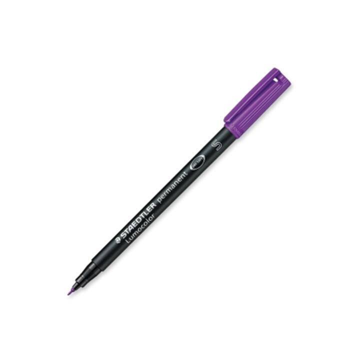 STAEDTLER Pennarello indelebile Lumocolor 313 S (Viola, 1 pezzo)