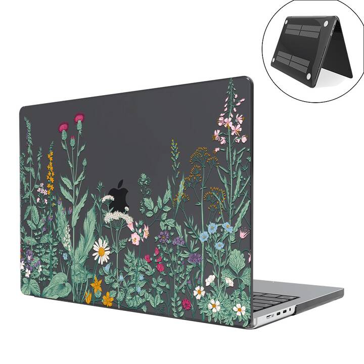 EG cabina per MacBook Pro 14" (Chip M1) (2021) - blu - fiori