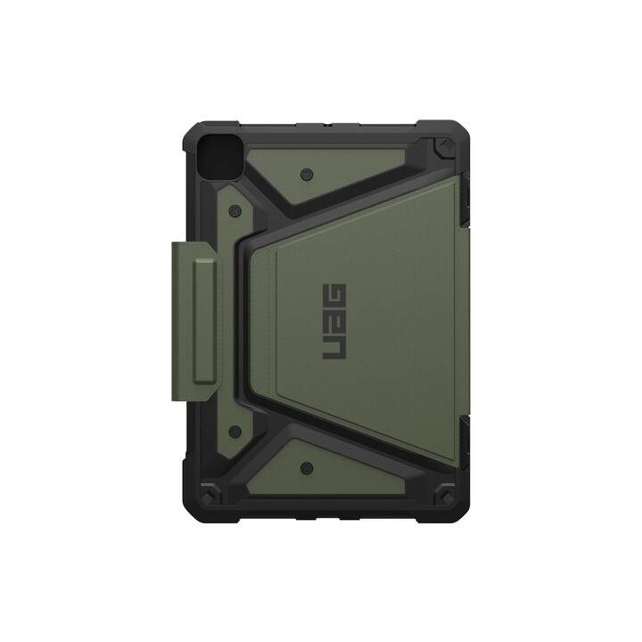 URBAN ARMOR GEAR Type Cover (11", iPad Pro 11 Gen. 5 2024, Verde oliva, Verde)