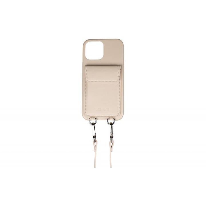 URBANY'S Backcover con cordoncino Beach Beauty (iPhone 14 Plus, Beige)