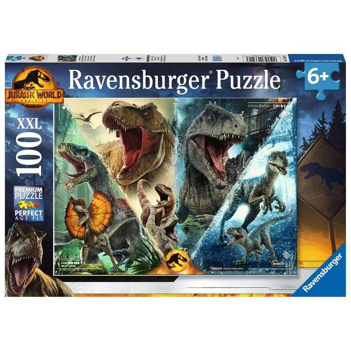 RAVENSBURGER Dinosaurier Tiere Puzzle (100 Stück)