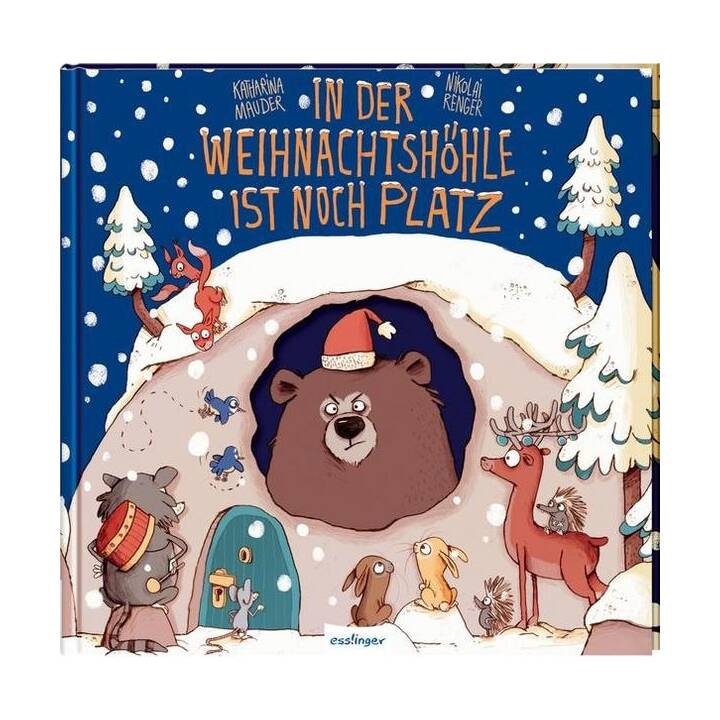 In der Weihnachtshöhle ist noch Platz. Bilderbuch über Weihnachten & Freundschaft