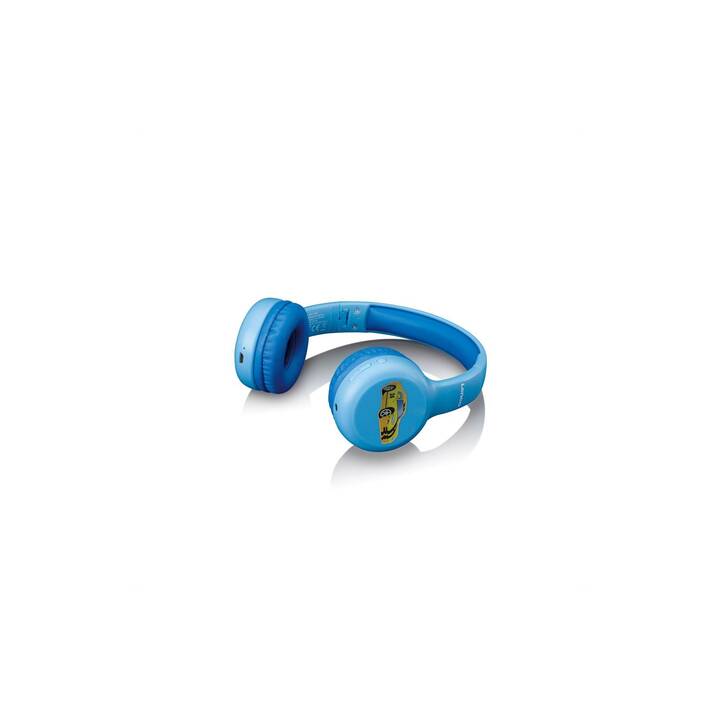 Blau) (Over-Ear, HPB-110 Interdiscount Bluetooth - Kinderkopfhörer LENCO 5.0,