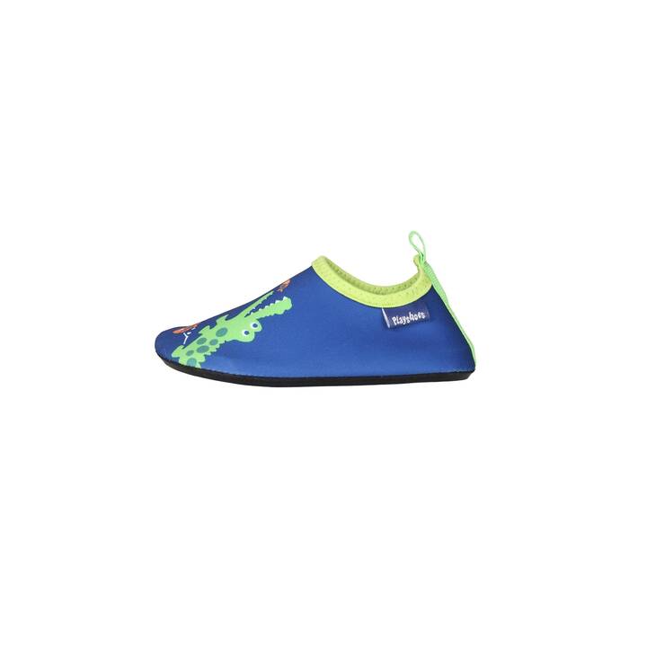 PLAYSHOES Chaussures pour enfant (22-23, Bleu, Vert)