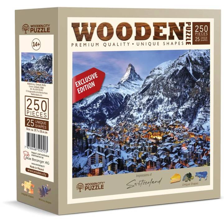 MAX BERSINGER Matterhorn Puzzle (250 Teile)