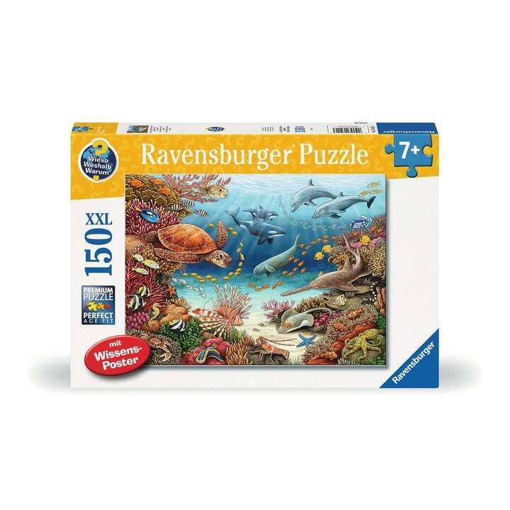 RAVENSBURGER Tiere Puzzle (150 Stück)