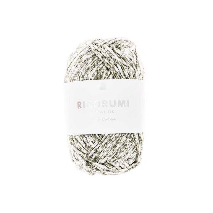 RICO DESIGN Wolle (25 g, Grau, Olivgrün, Grün)
