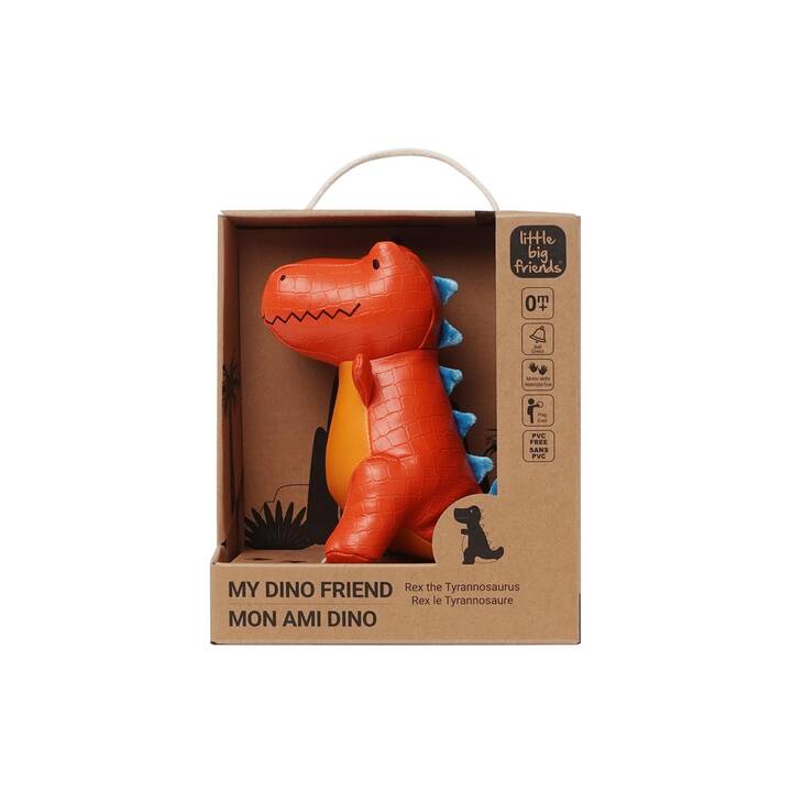 LITTLE BIG FRIENDS Dinosaurier (250 mm, Orange)