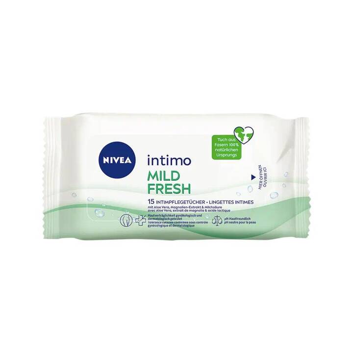 NIVEA Intimpflegefeuchttücher (15 Stück)