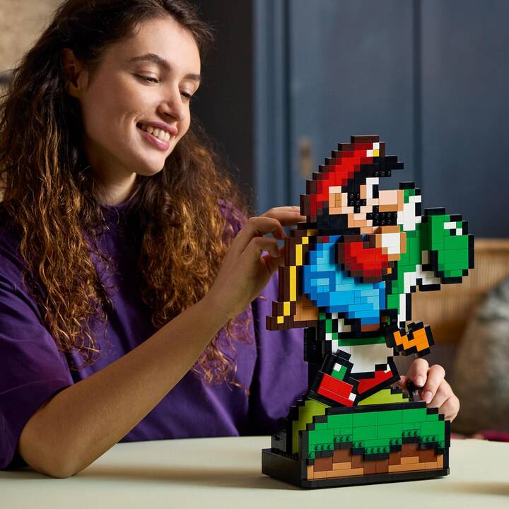 LEGO  Super Mario World Mario et Yoshi (71438)