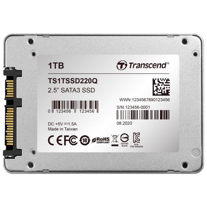 TRANSCEND TS1TSSD220Q (SATA-III, 1000 GB)