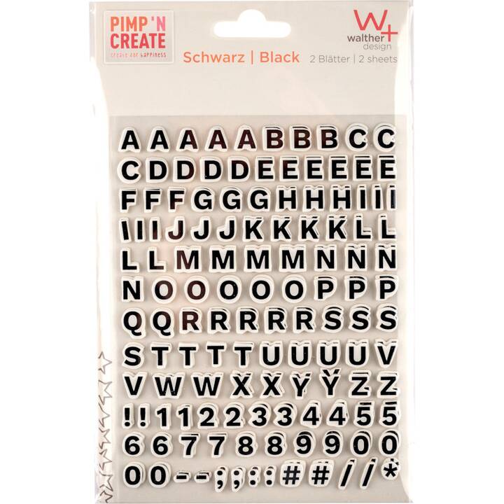 WALTHER Sticker (Text & Buchstaben)