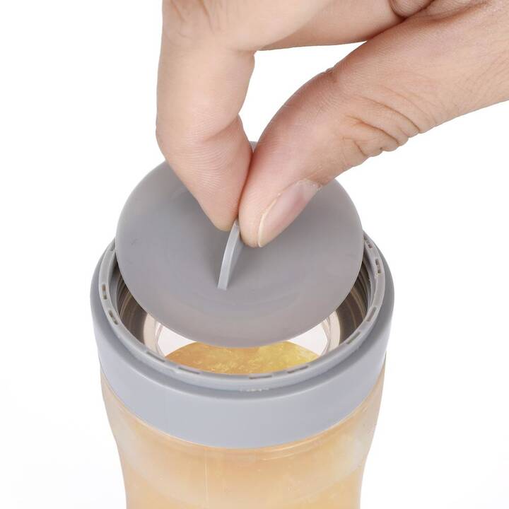 HAAKAA Contenitore del latte materno 2Squeeze (120 ml, Siliconata)