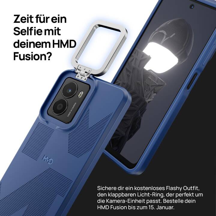 HMD Fusion (128 GB, Nero, 6.56", 108 MP, 5G)