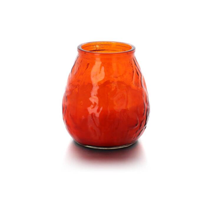 BALTHASAR Candela in contenitore Citronella (Arancione)
