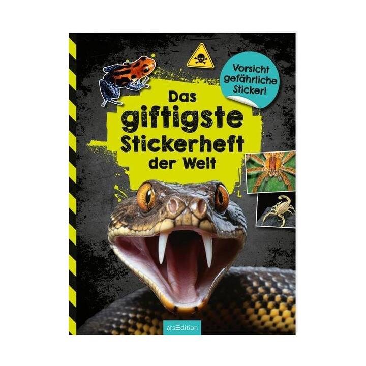 Das giftigste Stickerheft der Welt