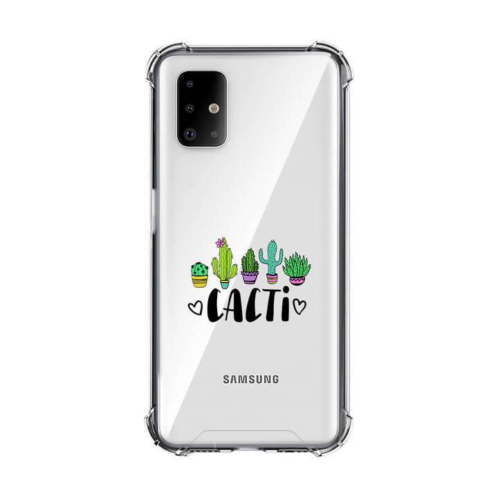 EG Backcover (Galaxy A71, Transparent)