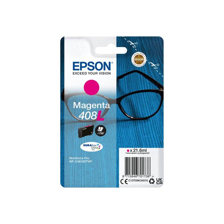EPSON 408XL (Magenta, 1 pezzo)