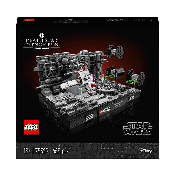 LEGO Star Wars Diorama Volo sulla trincea della Morte Nera (75329)