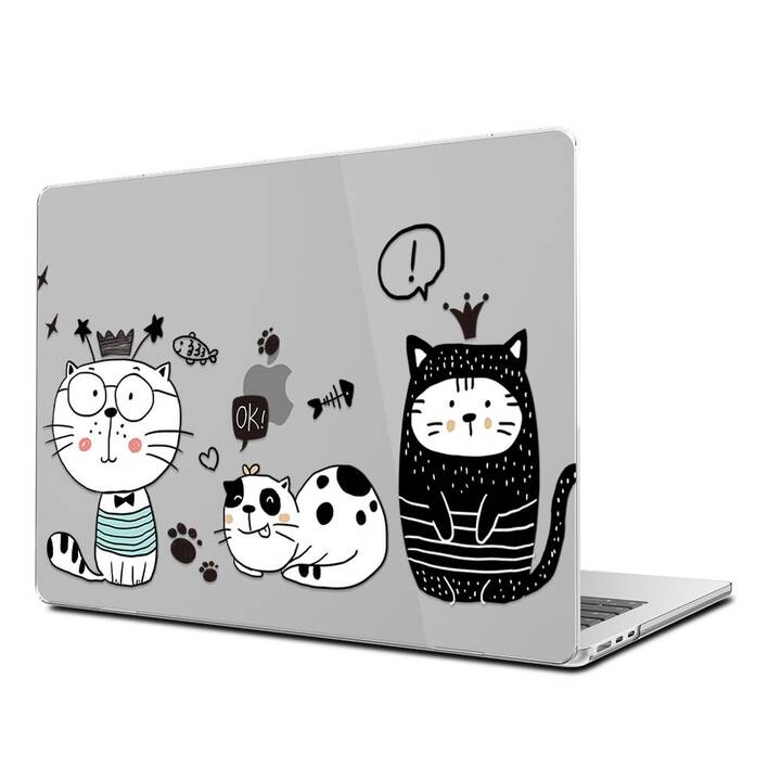 EG Hardcase (Macbook Air 15" M2 2023, Arte, Bianco)