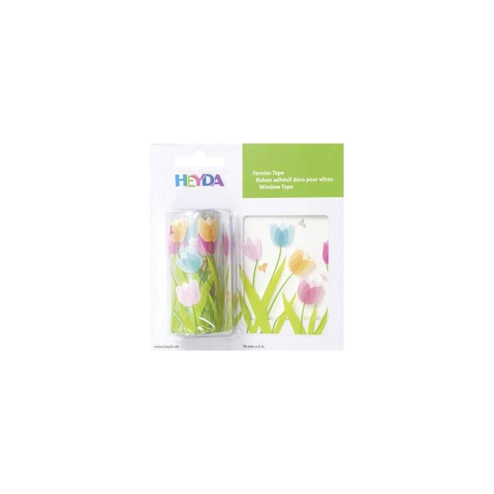 HEYDA Pellicola colore (7.5 cm x 200 cm, Multicolore)