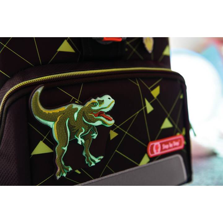 STEP BY STEP Applicazione magnetica Magic Mags Glow Dino Night (Verde)